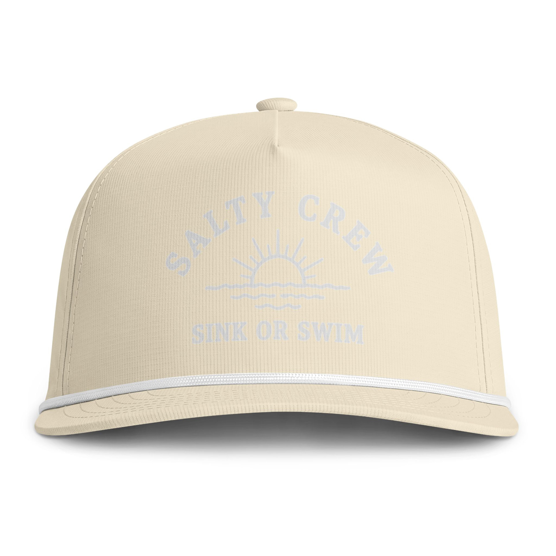 Salt & Sons Ivory rope trucker hat
